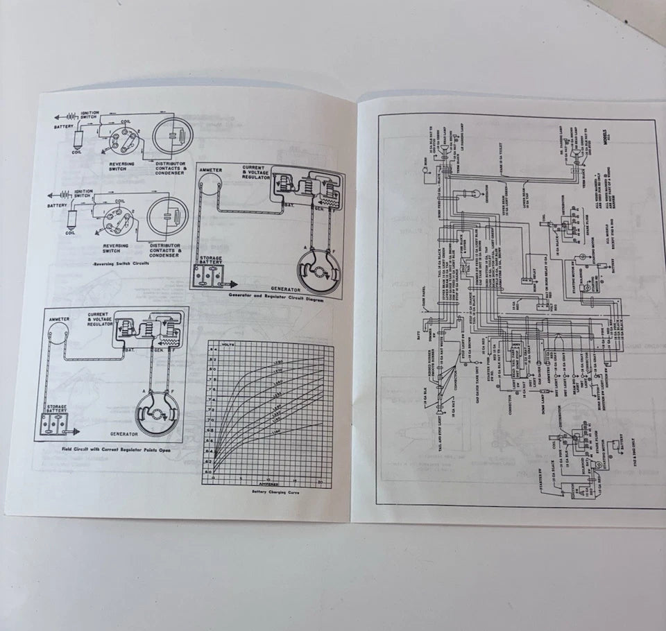 1954 Chevrolet Truck All Models Wiring Diagrams Manual