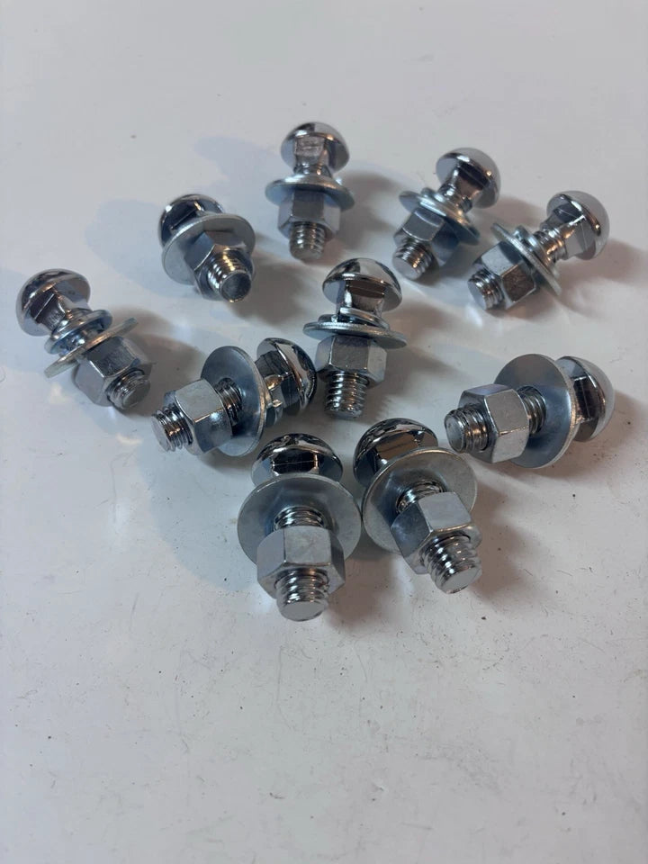 New Bumper Bolts Show Chrome SET Front And Rear 1947 - 1959 Chevy GMC Truck 10