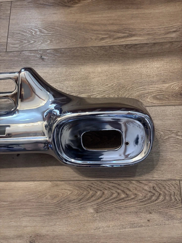 1958 1959 Chevy Pickup Truck Front Grille Chrome Metal "CHEVROLET" With Brackets