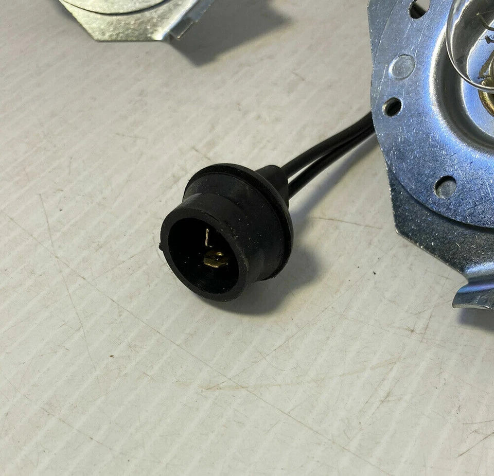 1958 1959 GMC Truck Park Light Lamp Housing Socket Back Plate Pair Brand New