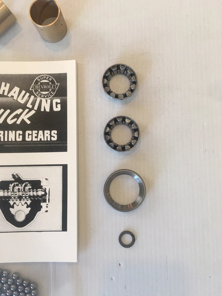 STEERING BOX REBUILD KIT CHEVY GMC TRUCK 1955 - 1959 New Complete