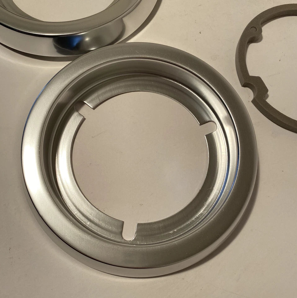 NEW 1958 1959 Chevy GMC Fleetside Tail Light Lens Kit Pair Gaskets Bezel