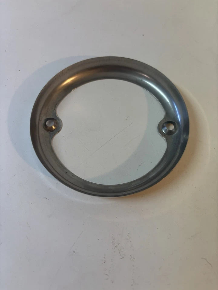 Ford 1933 - 1936 Car & 1942 - 1952 Pickup Polished Taillight Rim Tail Lamp Bezel (2)