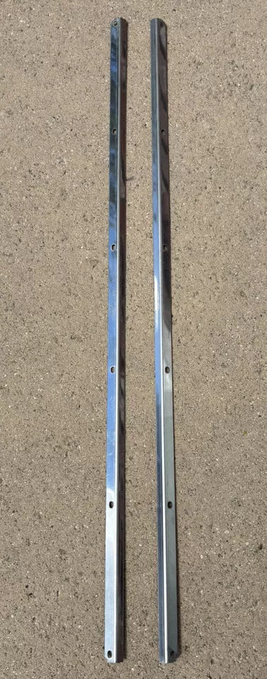 1955 - 1959 Chevy GMC Truck Stainless Retainer Lower Door Seal Pair