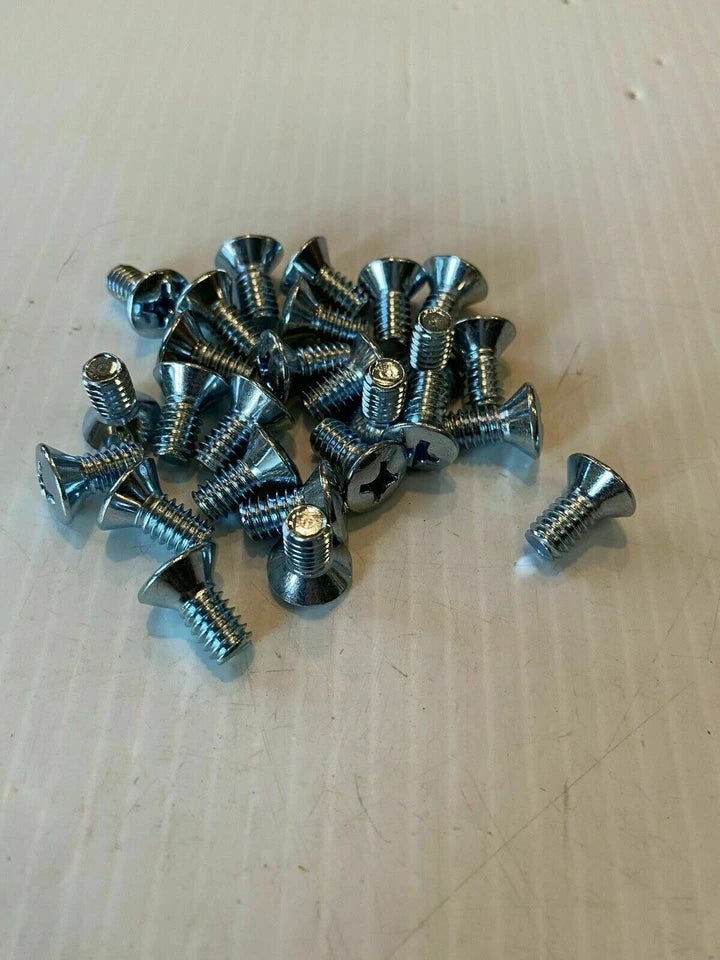 1956 - 1966 CHEVY / GMC TRUCK DOOR PANEL SCREW SET 26 PCS New Plated Both Doors
