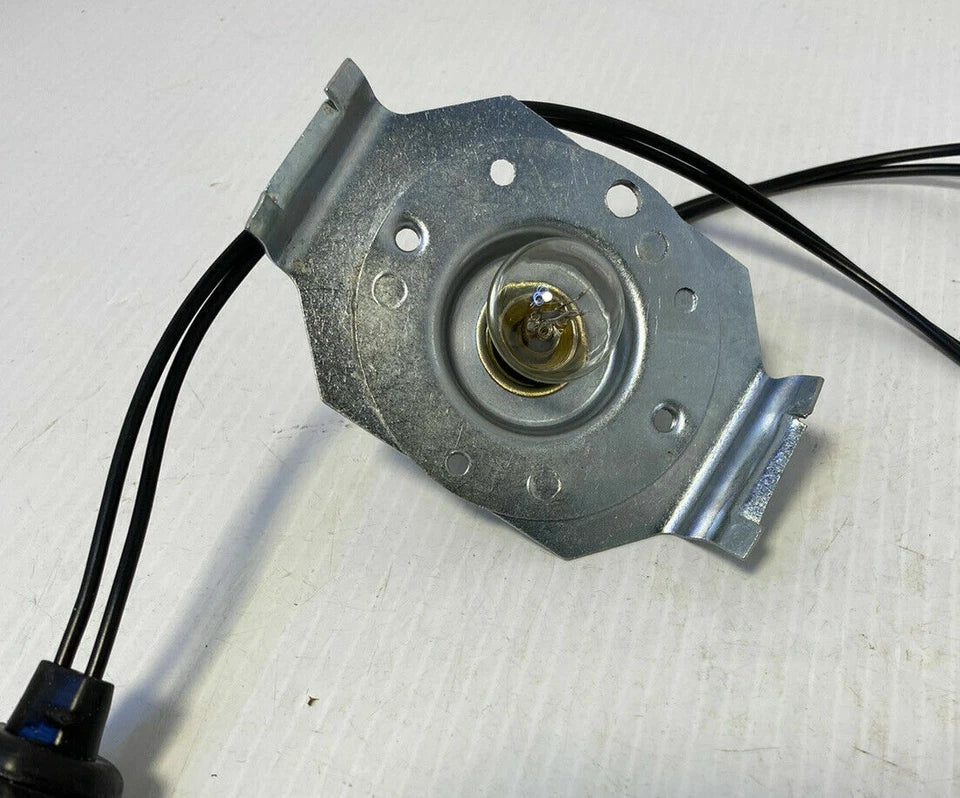 1958 1959 GMC Truck Park Light Lamp Housing Socket Back Plate Pair Brand New