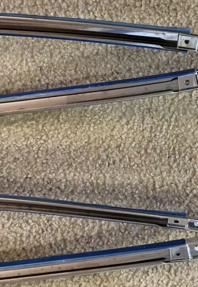 Moldings: 1958 1959 Apache Fleetside Chevy GMC Long Bed Trim Molding Set