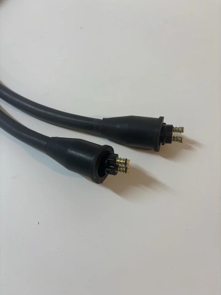 1955 - 1957 CHEVY CAR TAIL LAMP PLUG PIGTAIL Rubber Tube Boots 28” Lead Pair