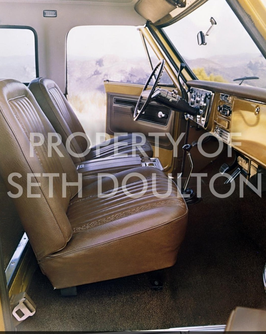 1972 Blazer vintage sales brochure cover shot  Large 16x20 poster