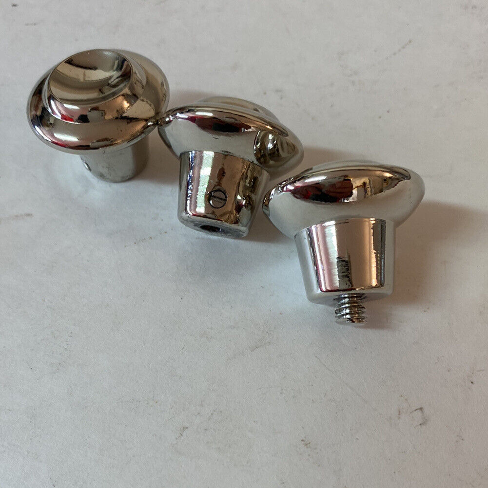 CHROME DASH KNOB SET (7) 1955 - 1959 CHEVY GMC TRUCK CORRECT Shape