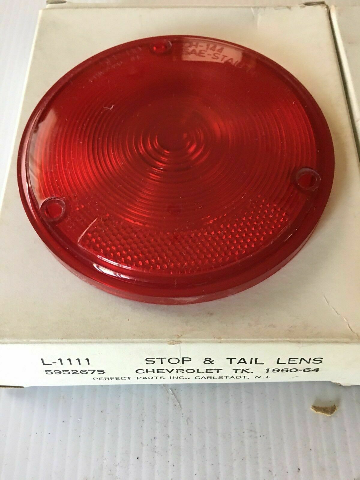 Tail Light Assemblies: GM/CHEVY NORS 5952675 Tail Light Lens L-1111 1960-1964 Truck Pair (2) 5 Inc