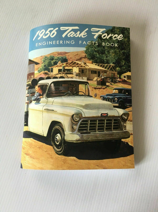 Manuals: New 1956 Chevy Truck Engineering Facts Book Rare And Full Of Info 56 120 Pages