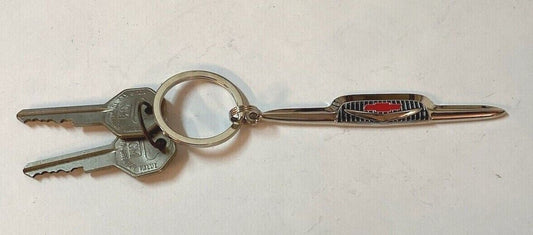 1 CHEVY Task Force 1956 V8 PICKUP Hood Emblem Keychain