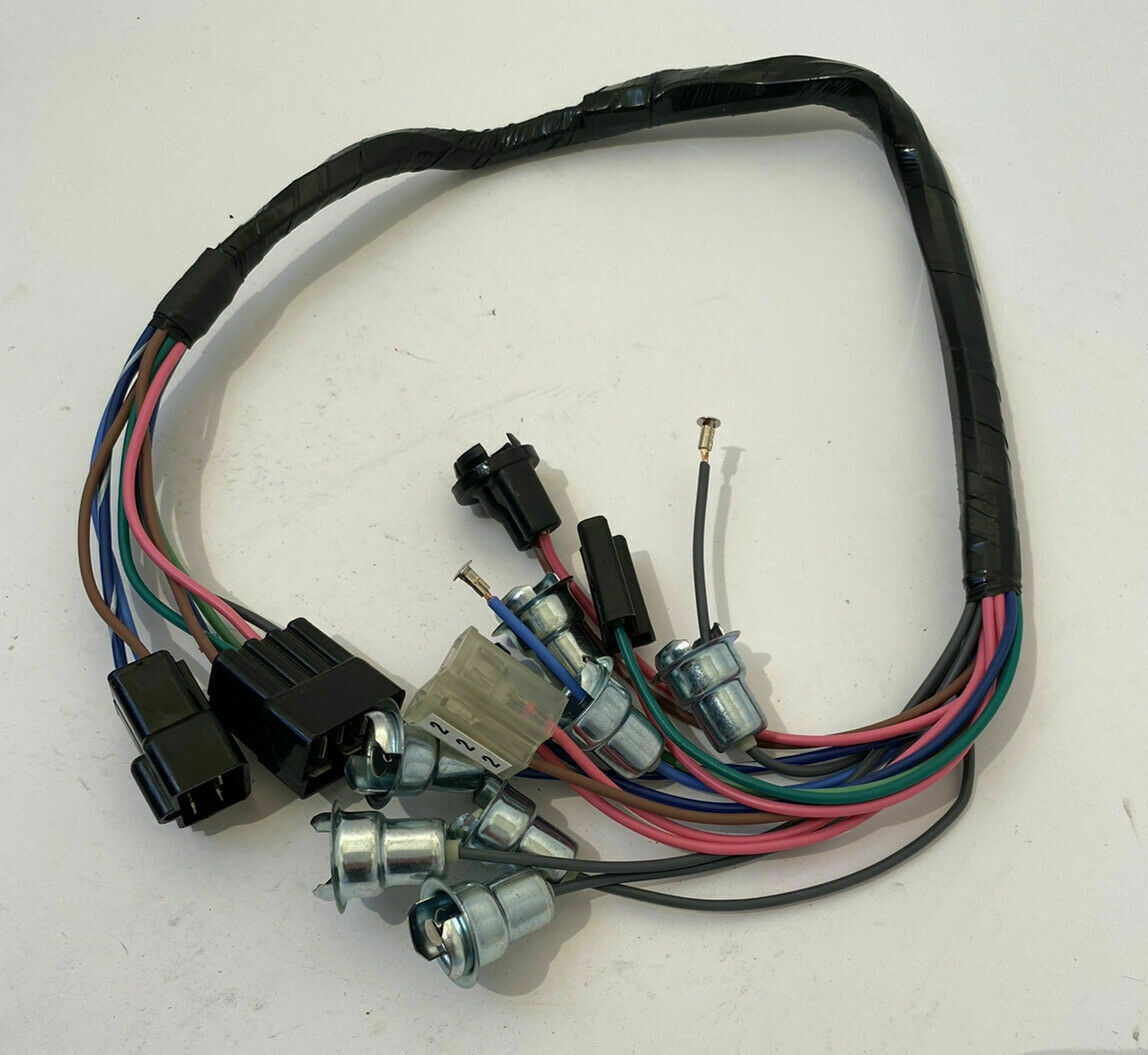 Wiring Harnesses: 1960 Chevy Pick Up Truck Dash Instrument Cluster Wiring Harness Gauges