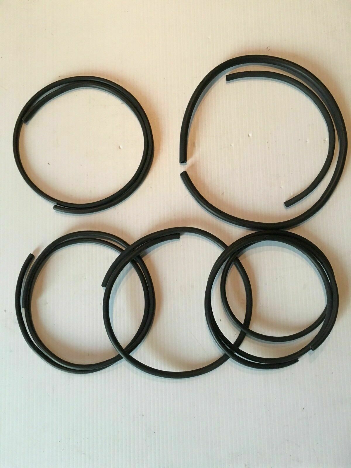 Washer Hoses: NEW 1955 - 1957 Chevy GMC Truck Windshield Washer Hose Kit with Push Button Vac