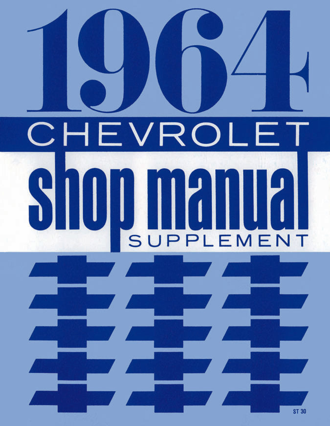 Licensed 1961 -1964 Chevrolet Car Shop service Manuals Brakes Engine Electrical