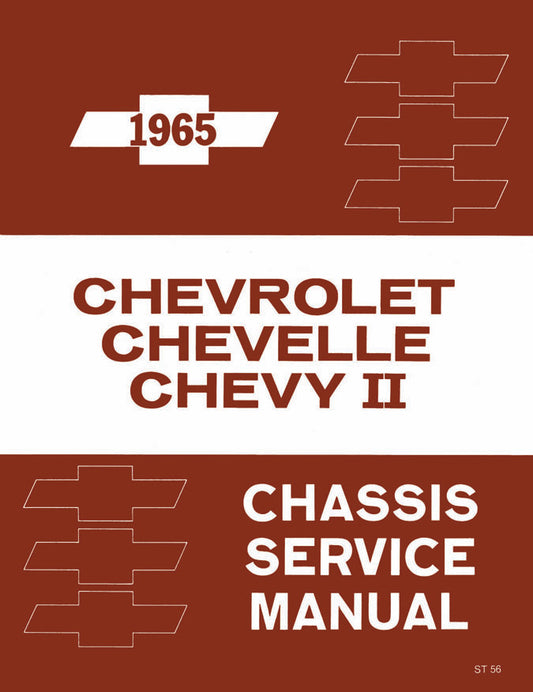 Licensed 1965 Chevy Shop Body Overhaul And Turbojet Manuals All Models Brakes Engine Electrical