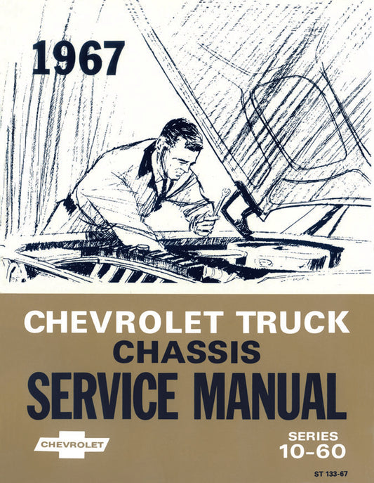 Licensed 1967 Chevy Shop Manual, Body & Overhaul Manuals Brakes Engine Electrical