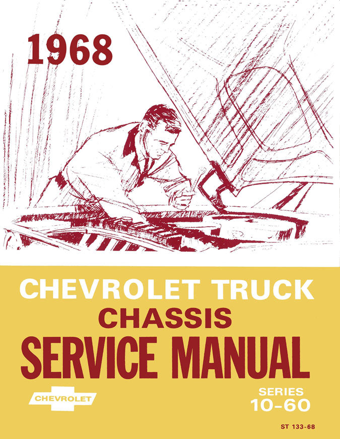Licensed 1968 Chevy Shop Overhaul & Body Manuals  All Models Brakes Engine Electrical