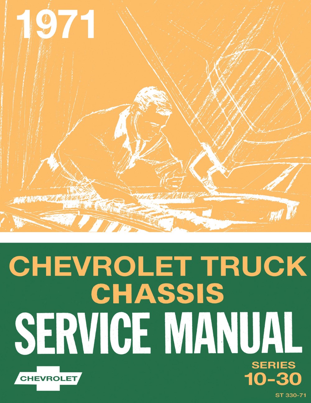 Licensed 1971 Chevy Pickup & Truck Shop Manual & Overhaul Manual