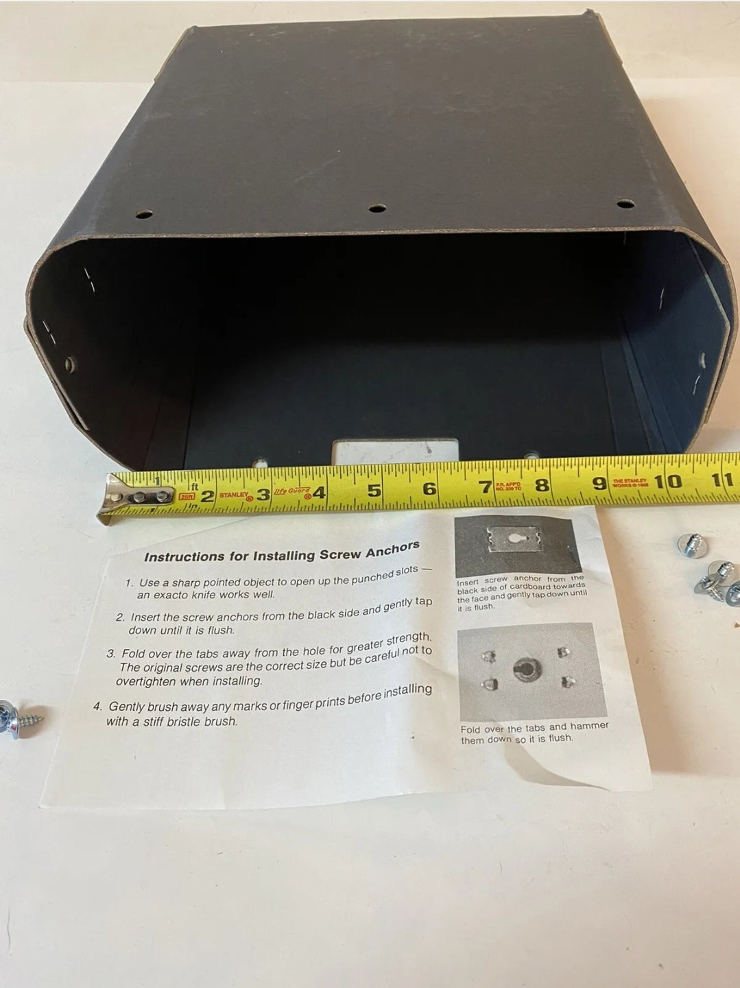 1955 - 1959 GMC (ONLY) TRUCK GLOVE BOX CARD BOARD LINER USA MADE