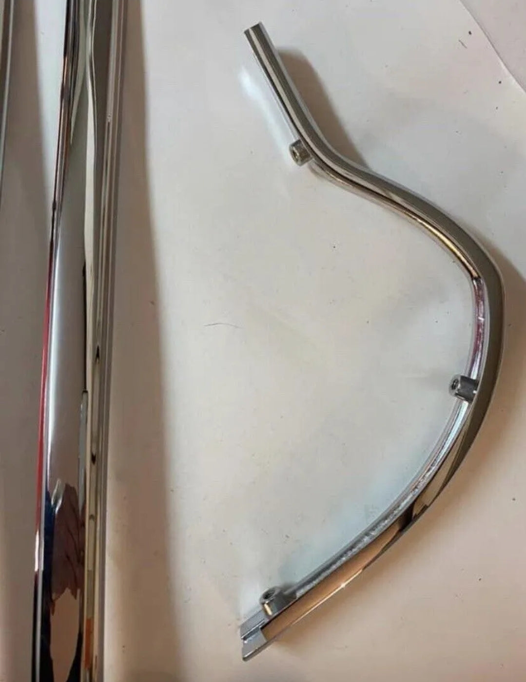 1955-1958 CHEVY CAMEO TRUCK GMC  FRONT BED MOLDING Show Chrome 6 Pc