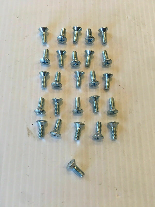 screws: 1955 Second Series Only CHEVY/GMC TRUCK DOOR PANEL SCREW SET 26 PCS New Plated