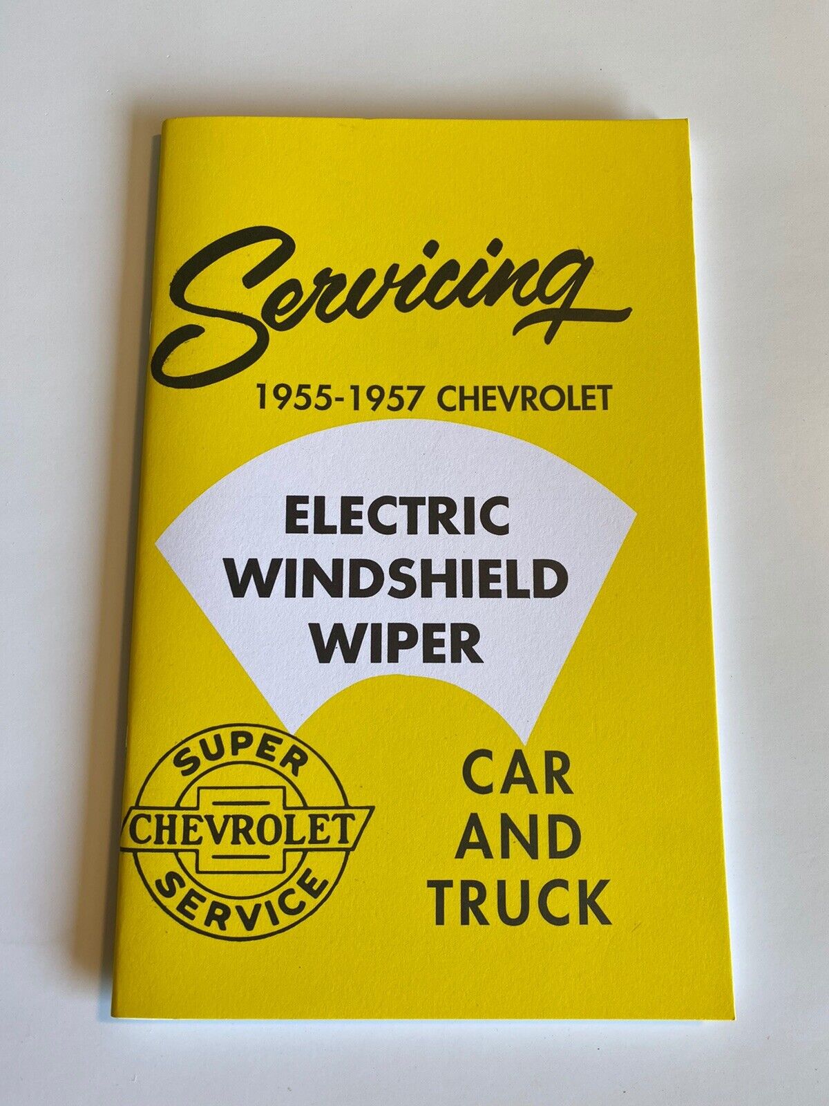 1955-1957 Chevy Electric Windshield Wiper Service Repair Book New