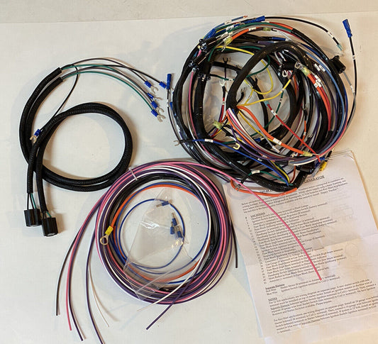 1953 - 1954 Chevy GMC Truck All Models USA Complete Correct Wiring Harness Gen Kit