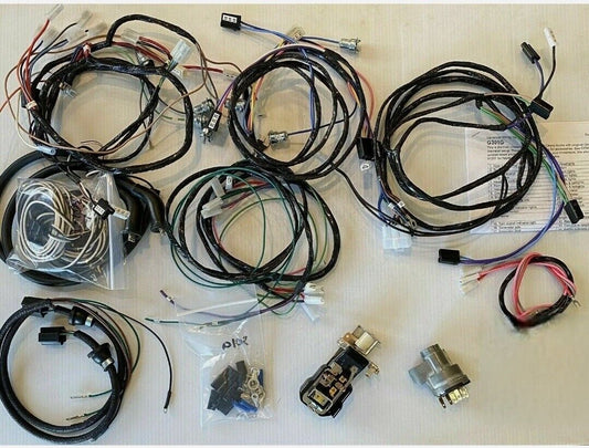 Wiring Harnesses: 1958 1959 Chevy Truck USA Complete Correct Wiring Harness Kit Gen With Switches